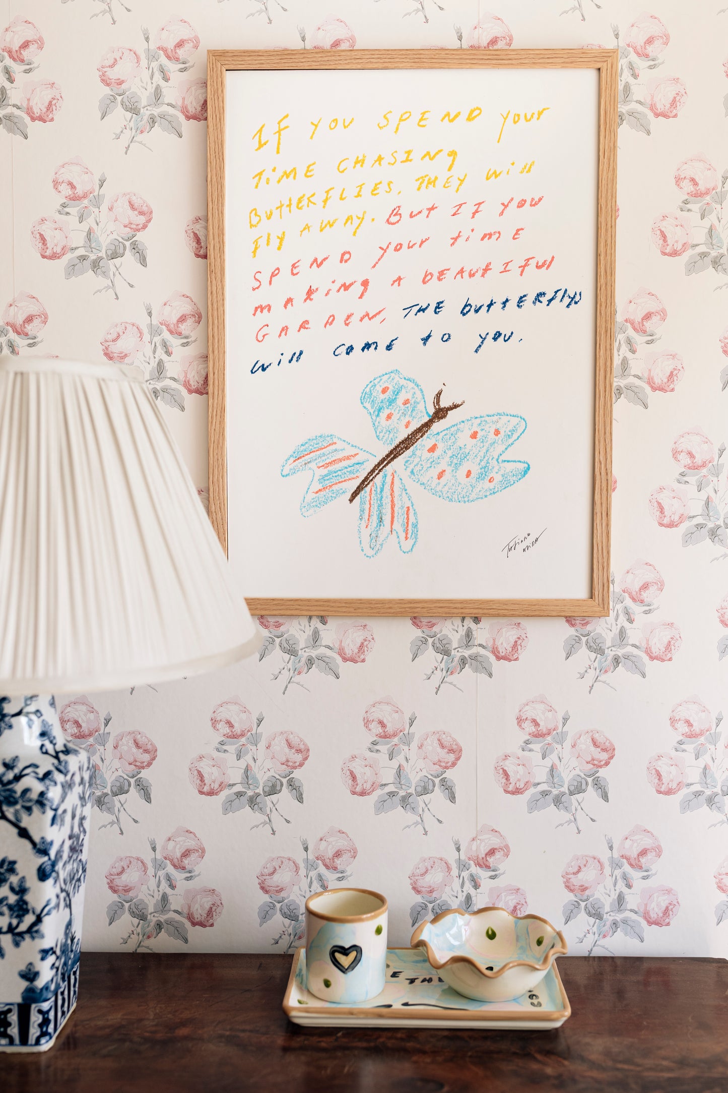 If You Spend Your Time Chasing Butterflies, They Will Fly Away, But If You Spend Your Time Making A Beautiful Garden, The Butterfly Will Come To You.