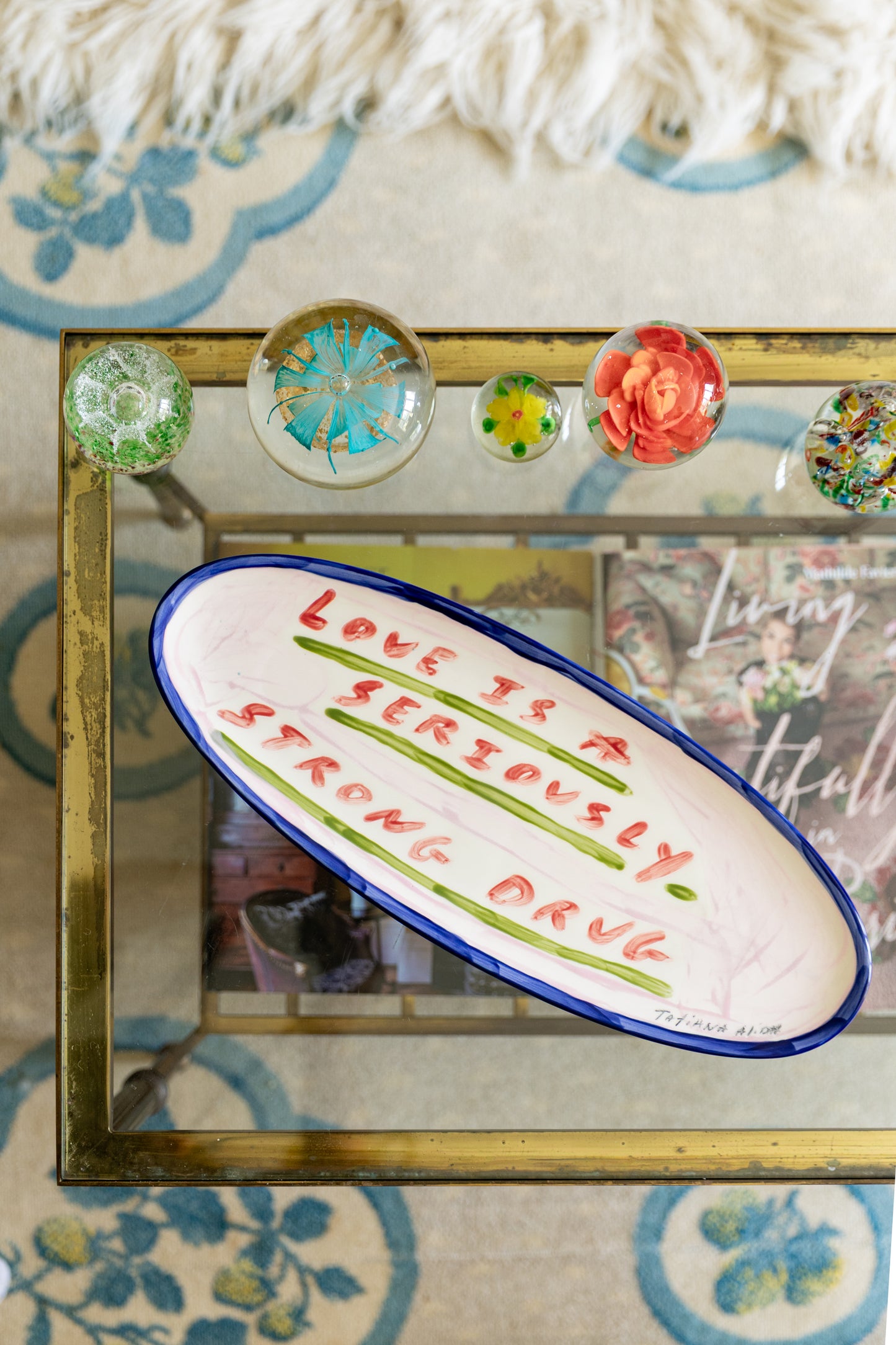 Love Is A Seriously Strong Drug Platter