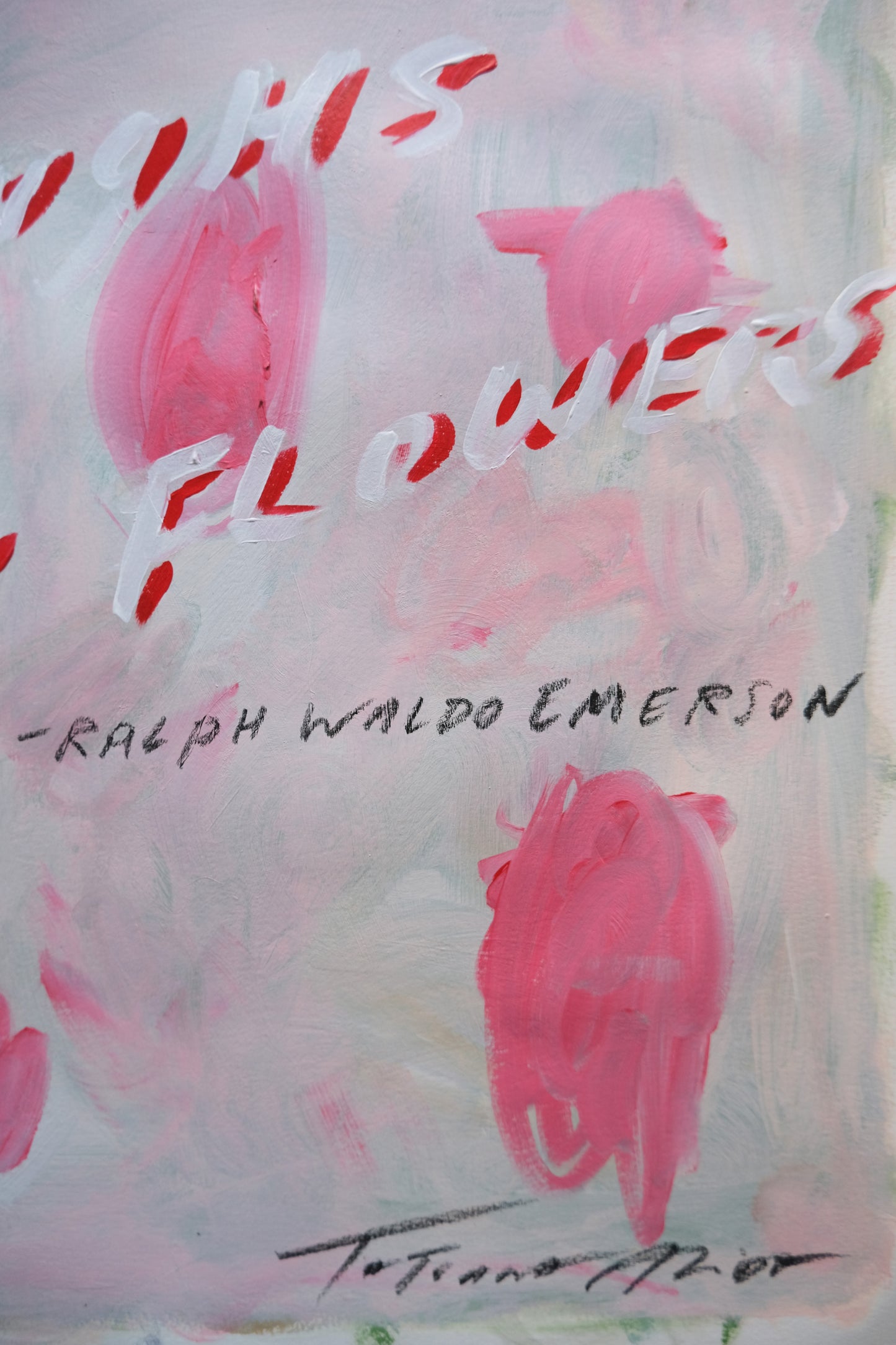 The World Laughs In Flowers – Original Painting & Limited Edition Prints