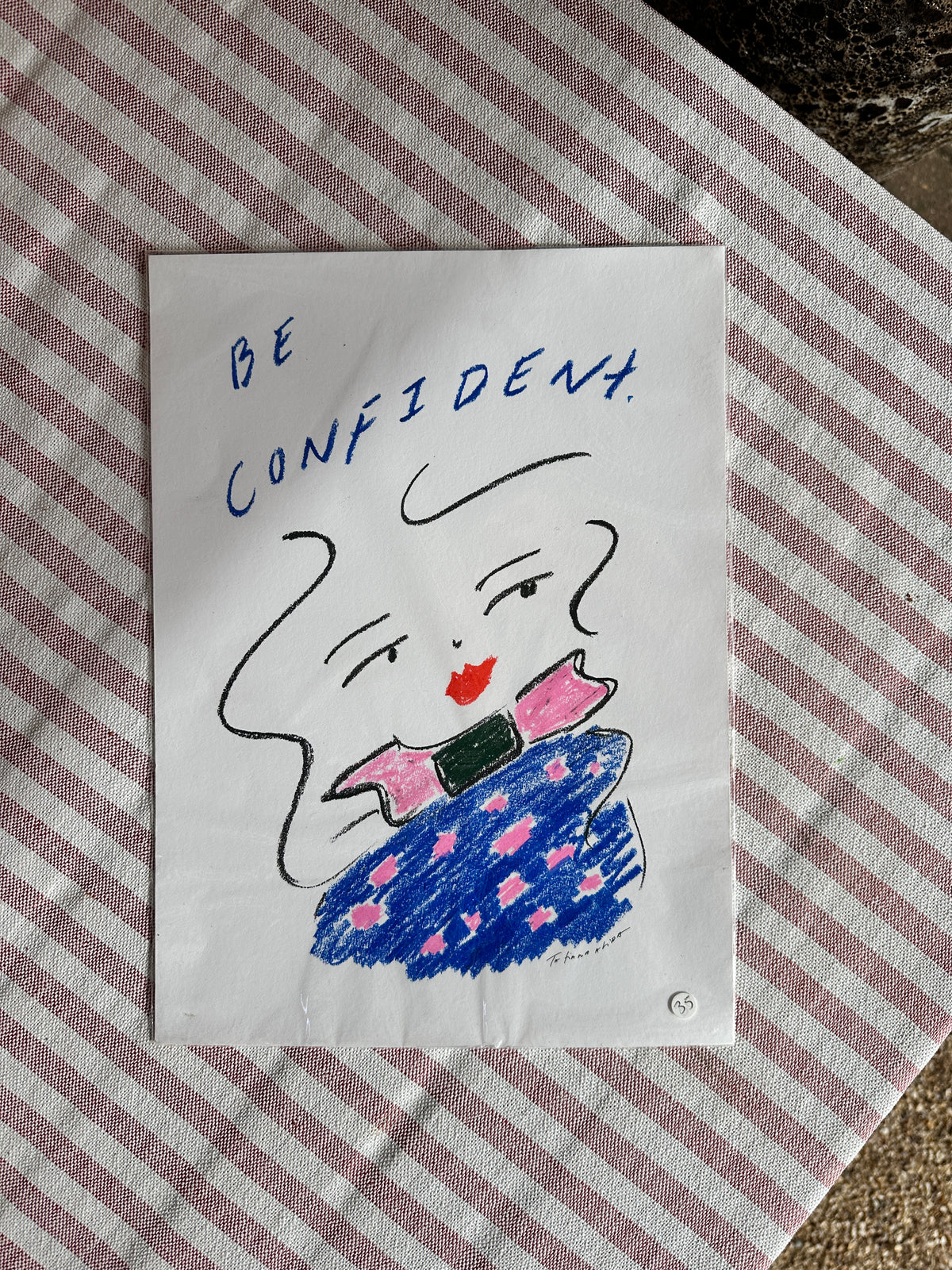 Be Confident A4 Print