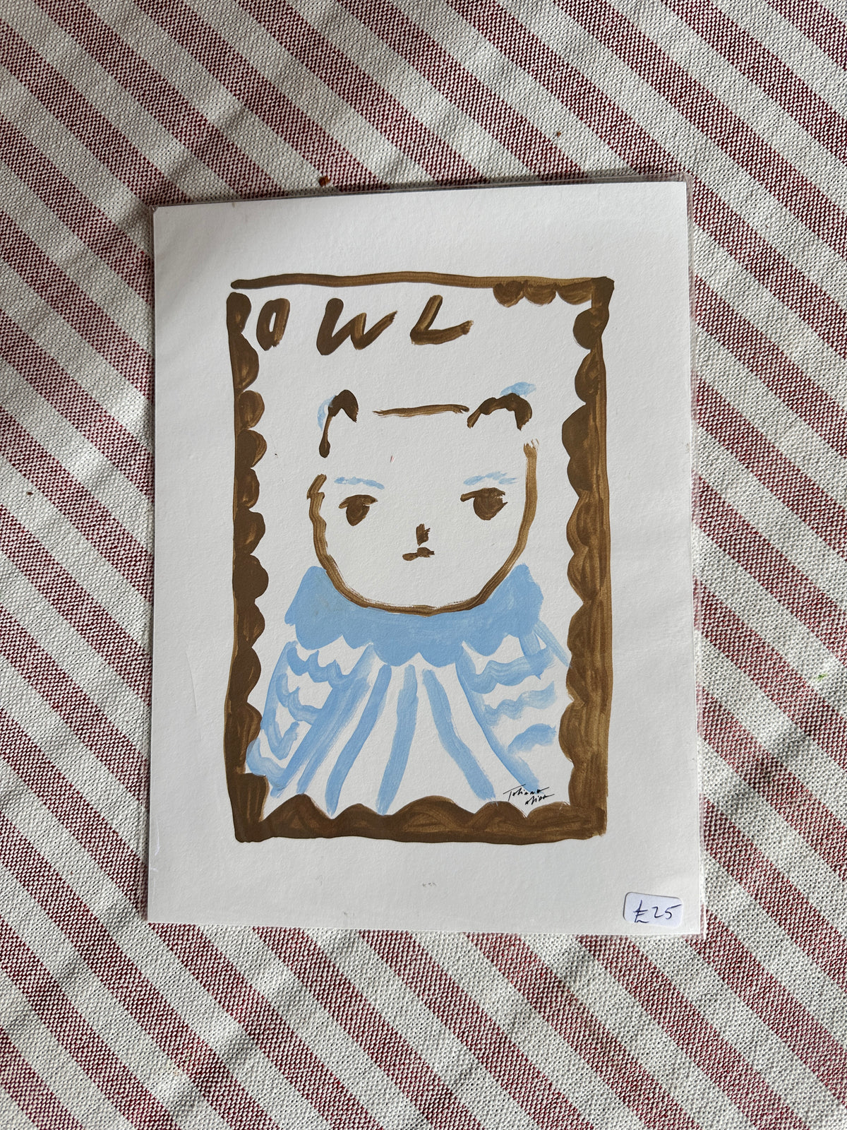 Owl A5 Print