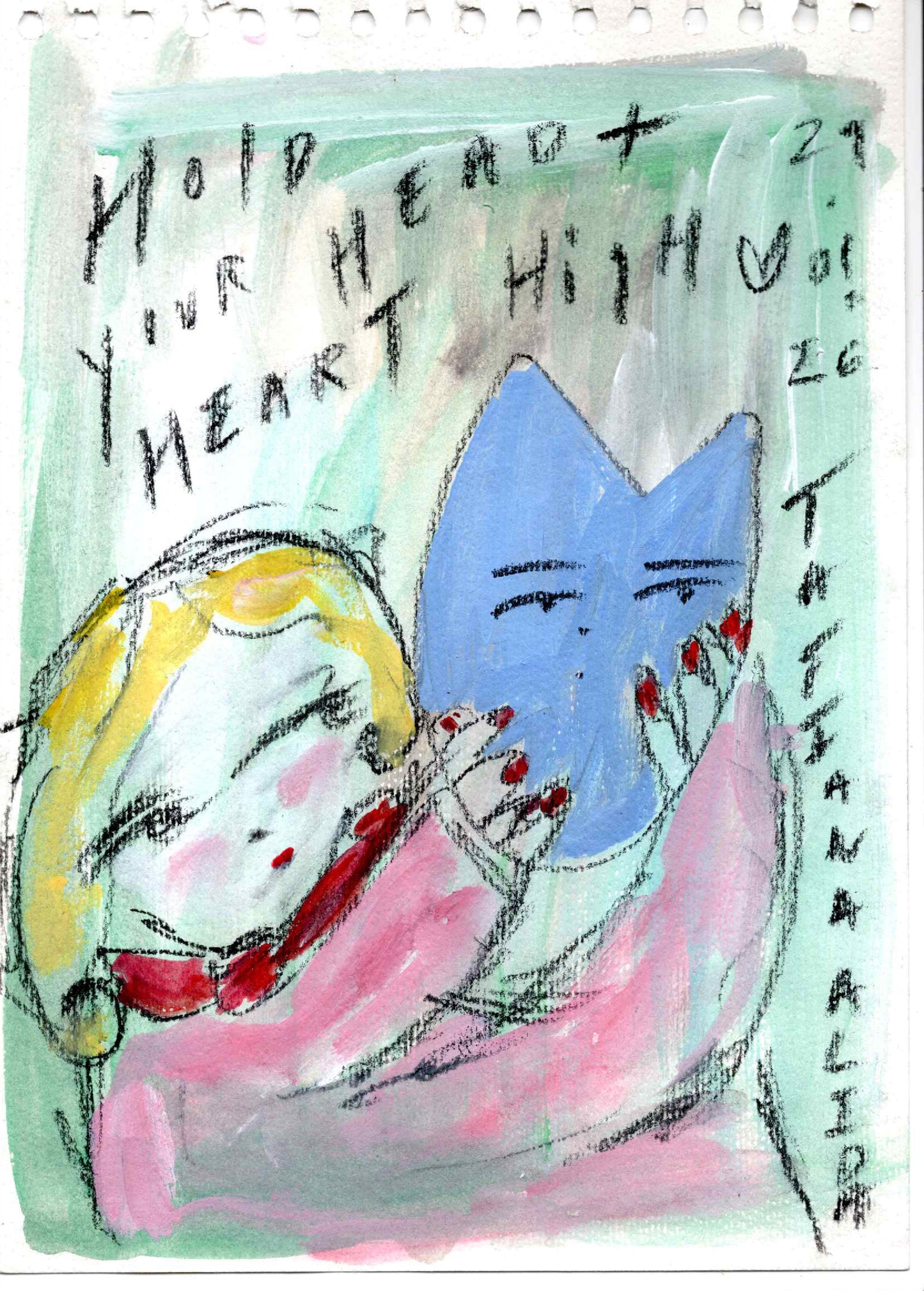 Hold your head high and your heart.