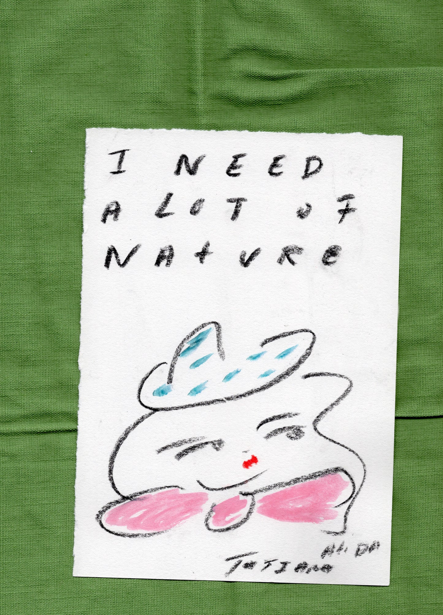 Orignal A5 illustration I need a lot of nature