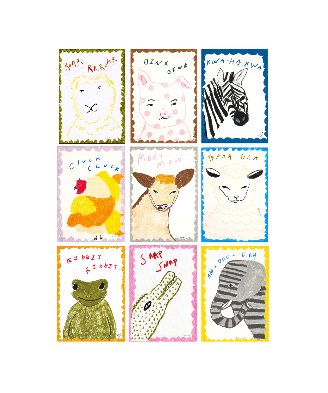 Baby Animals Complete Set