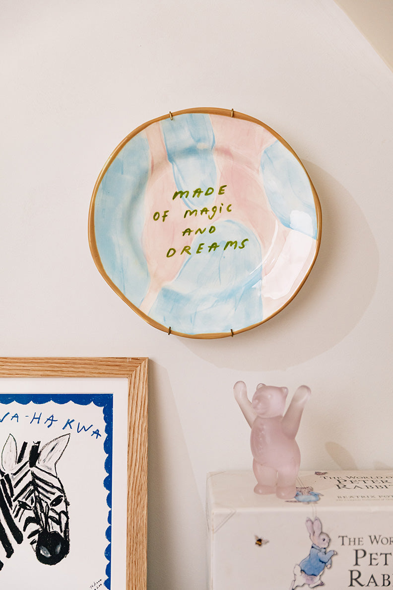 Made Of Magic and Dreams Decorative Plate