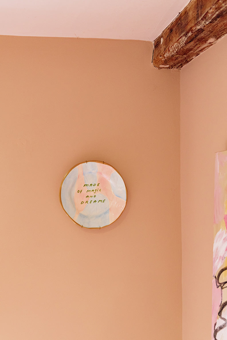 Made Of Magic and Dreams Decorative Plate