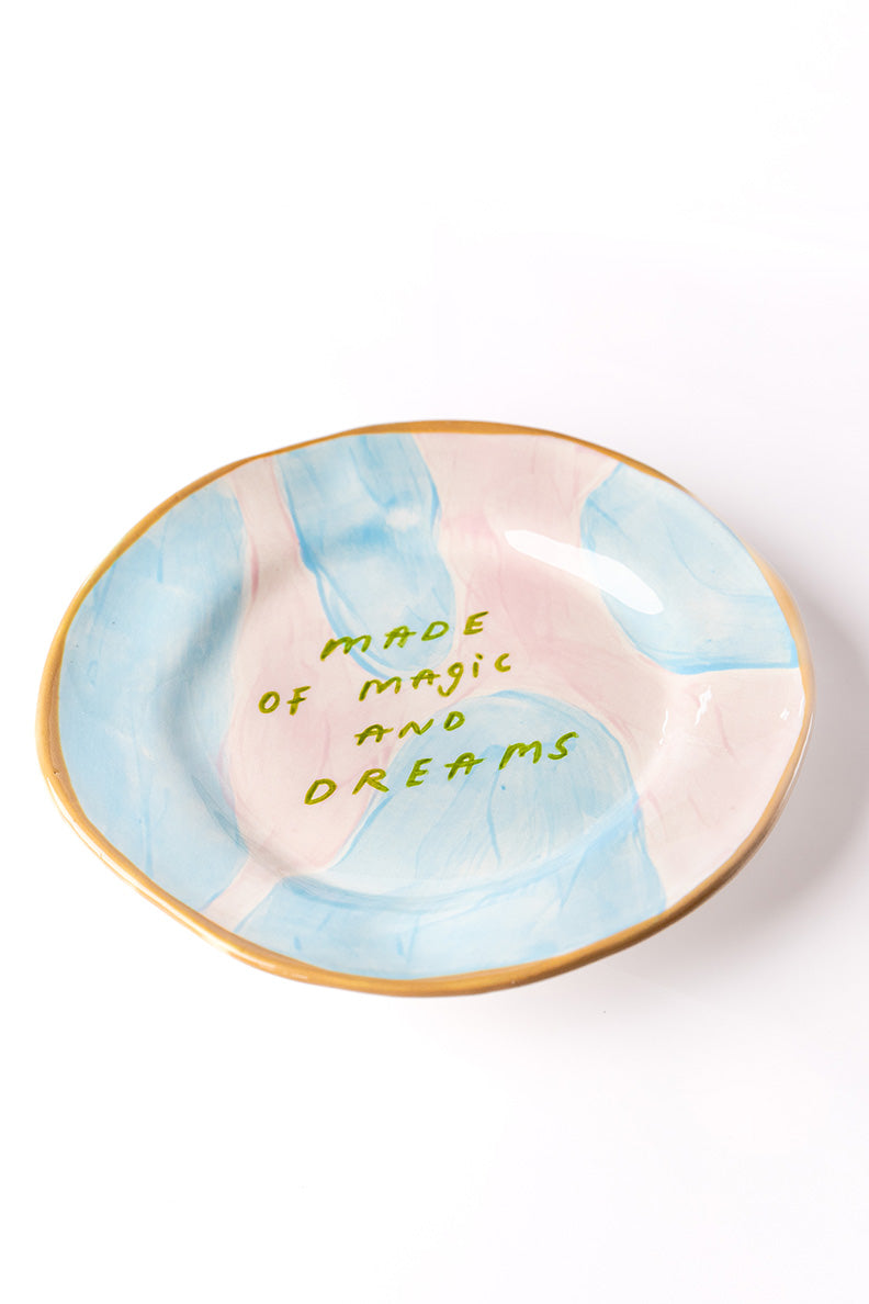 Made Of Magic and Dreams Decorative Plate