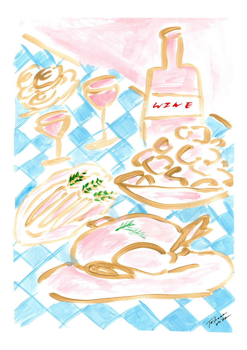The Perfect Weekend - Set of 4 Prints