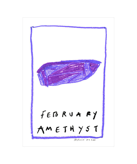 February Amethyst Birthstone