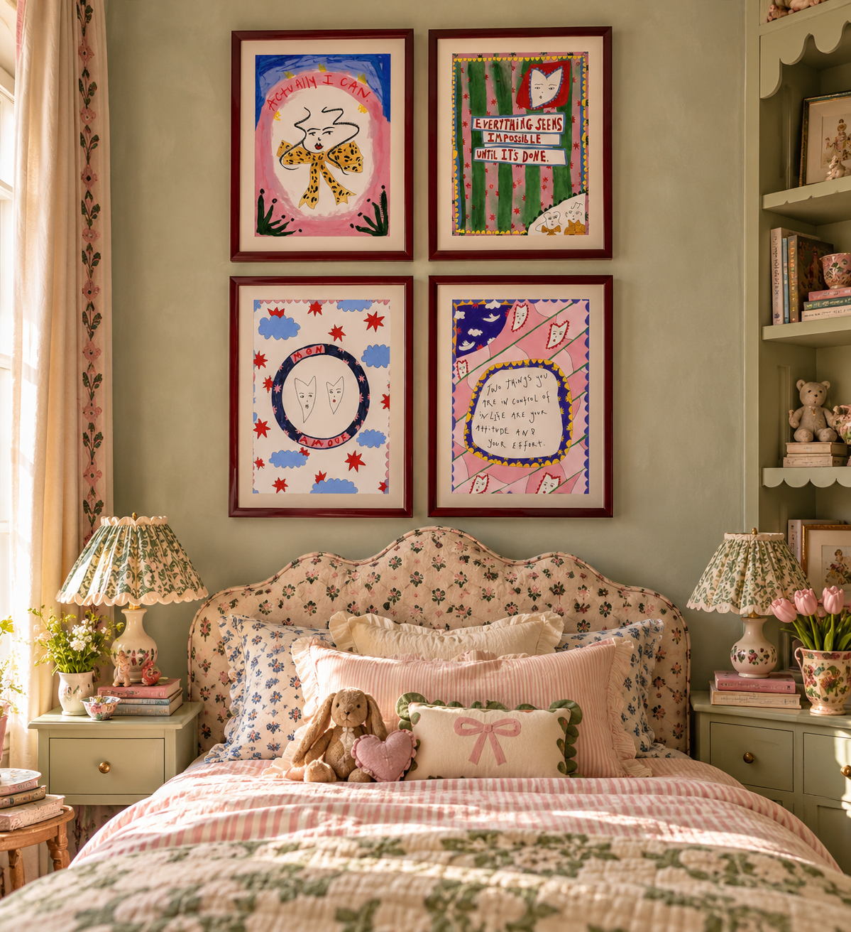 Feel Good Prints: Set of 4