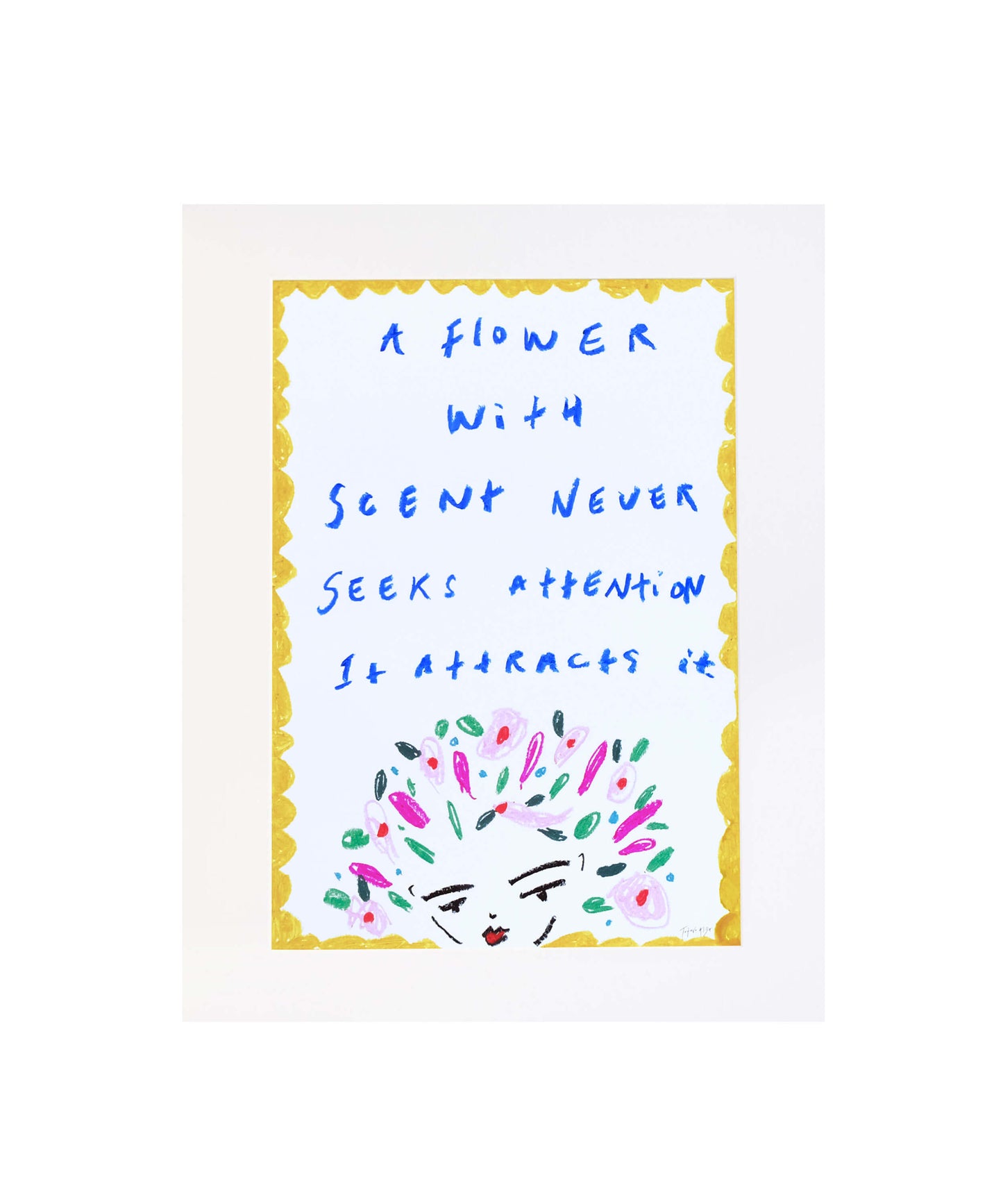 Flower Print Artwork