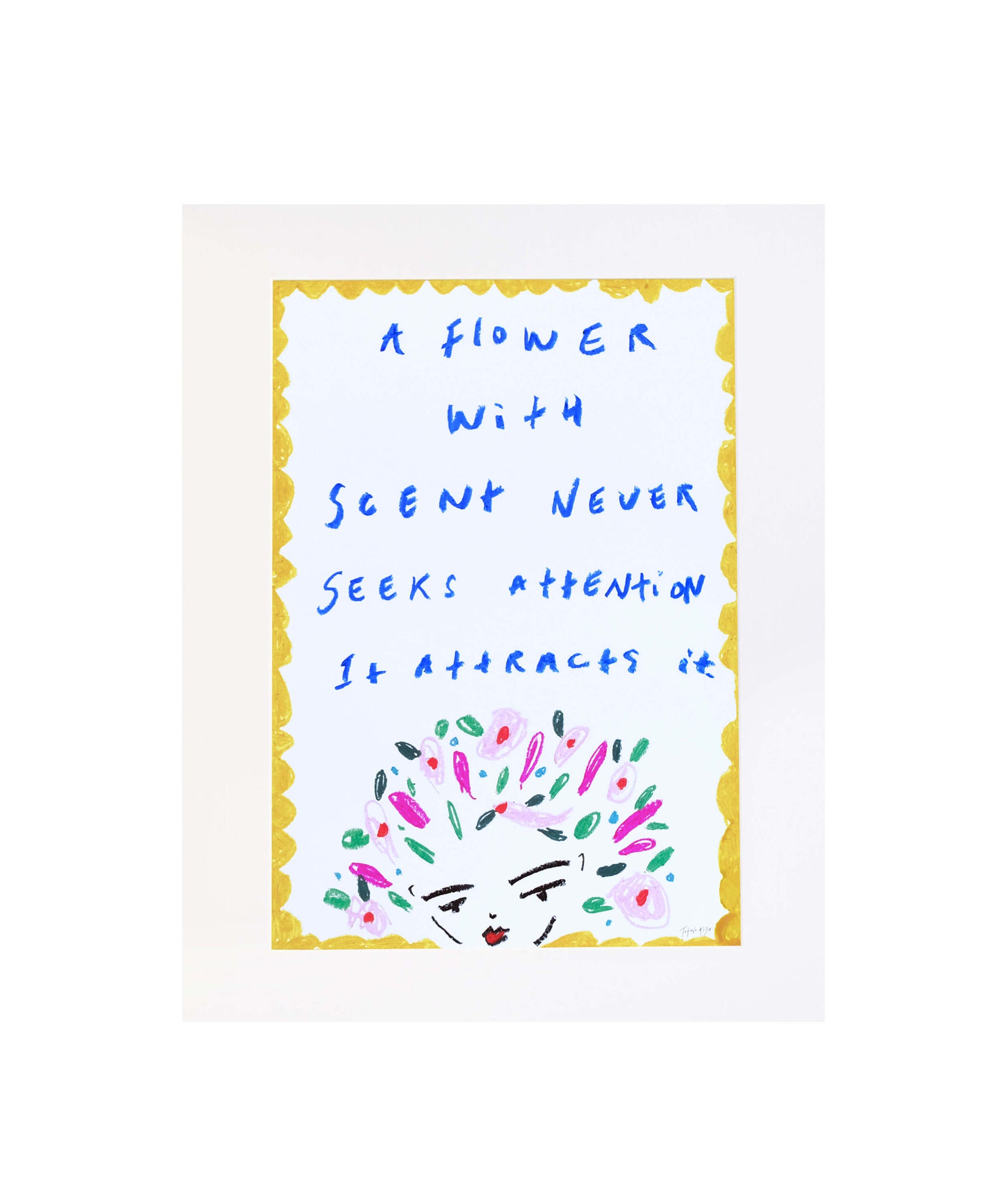 Flower Print Artwork