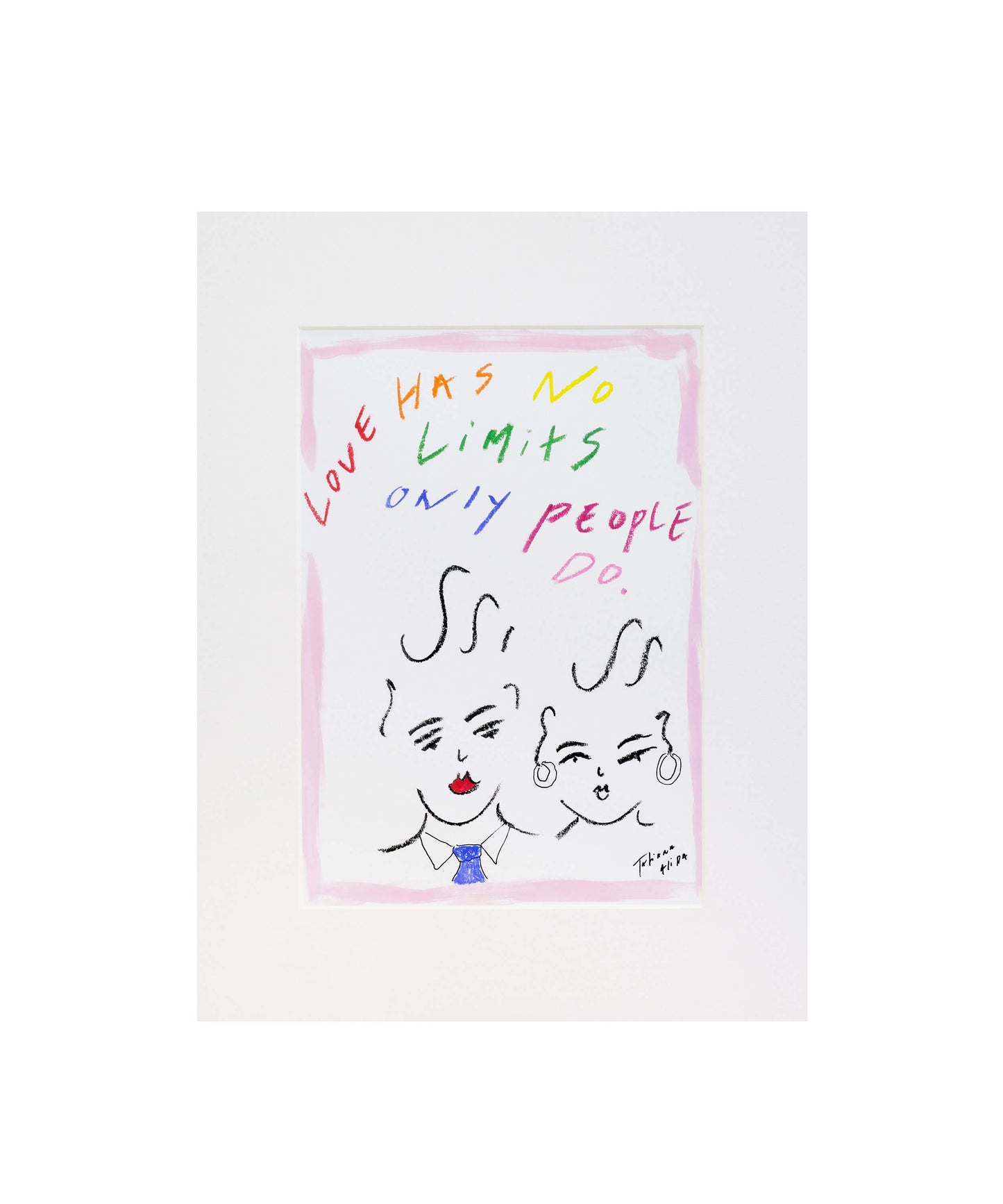 Love has no limits artwork