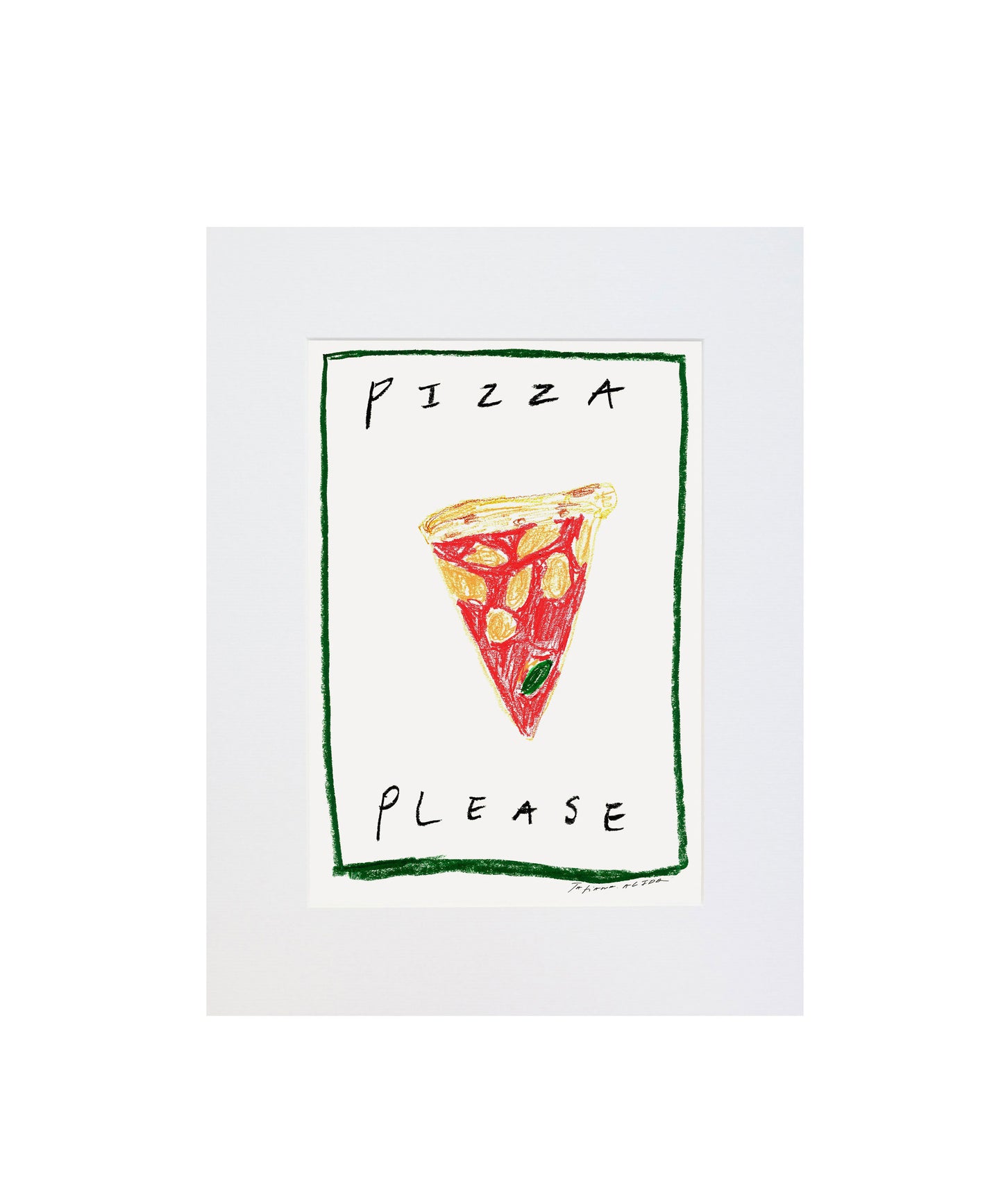 pizza artwork