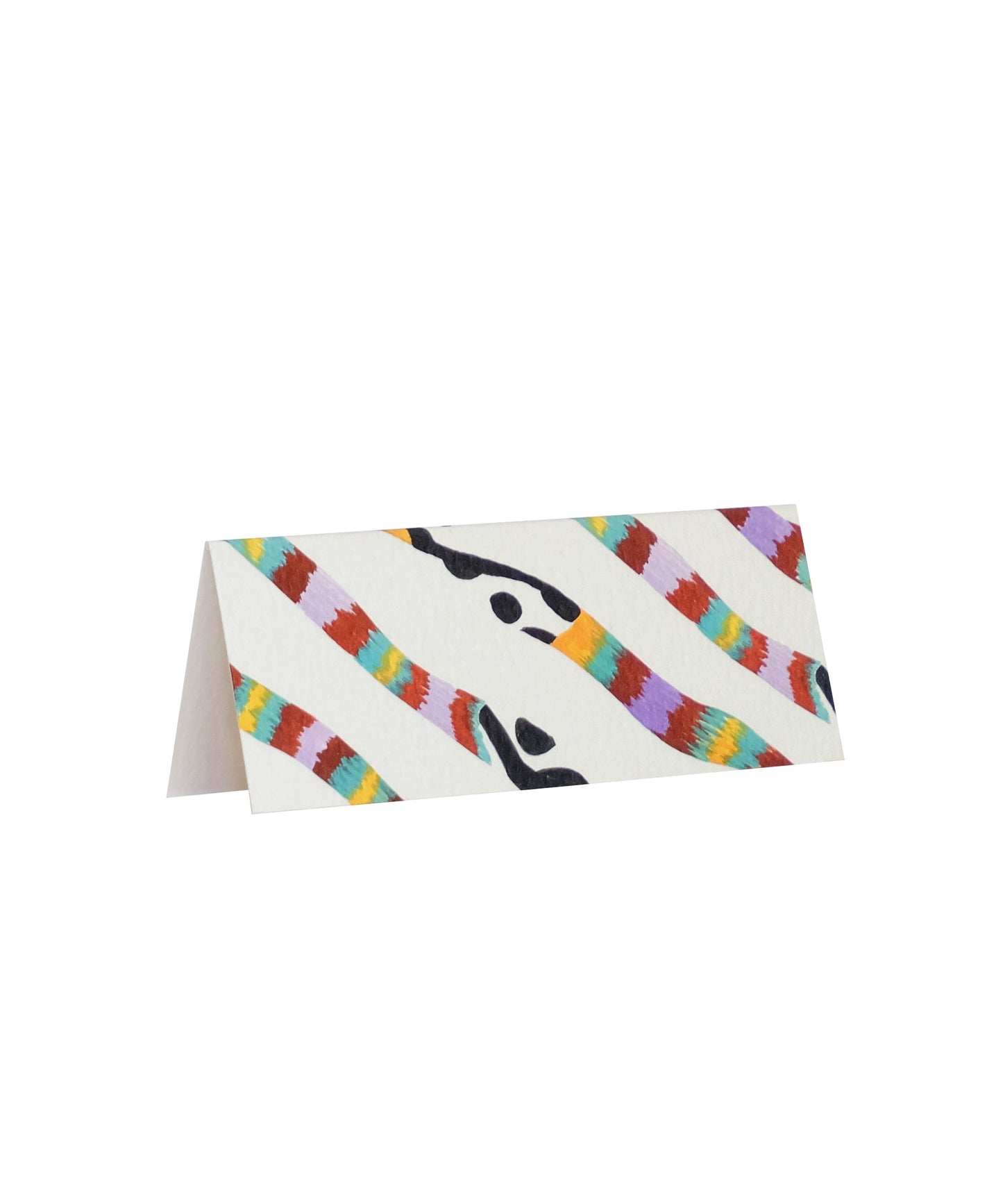 Ikat Multicoloured Name Placers