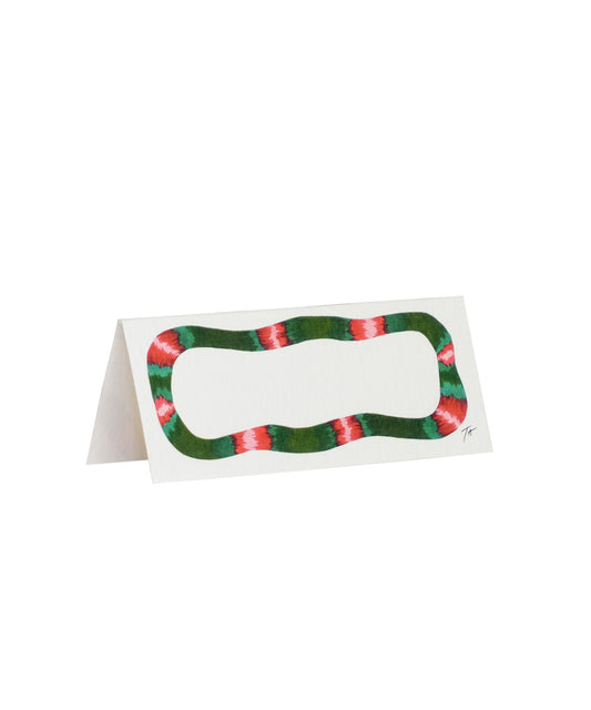 Ikat Green Name Placers