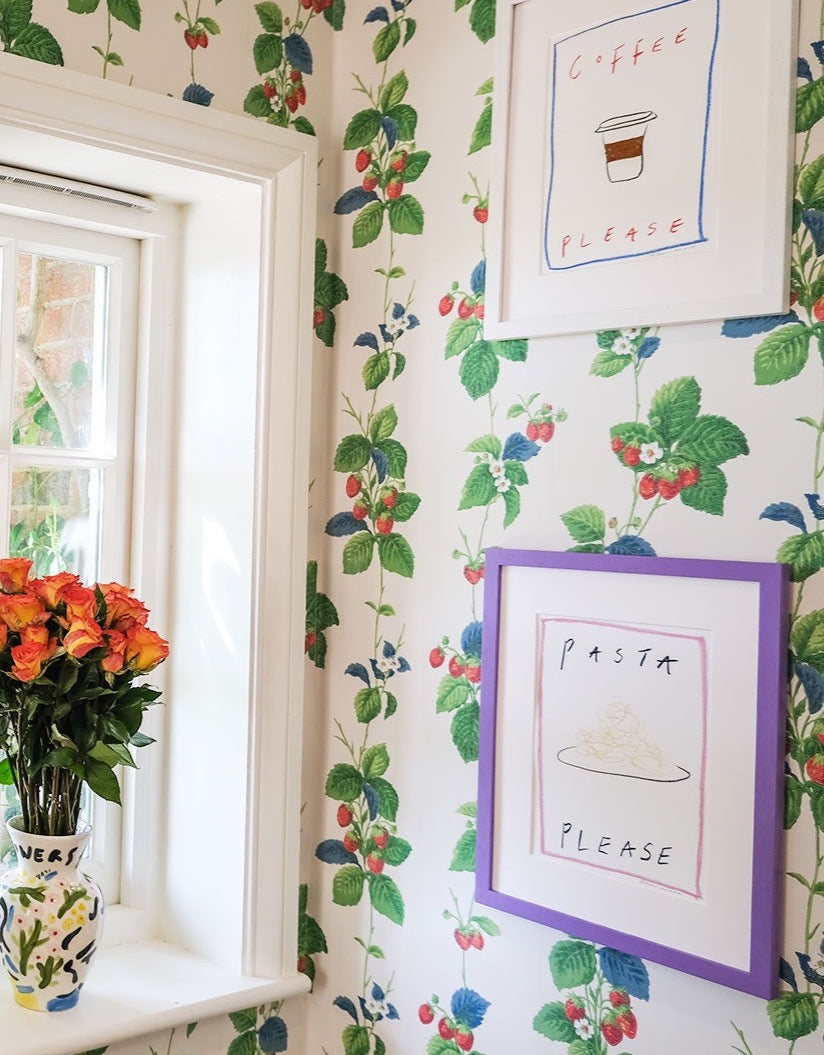 Framed gallery wall