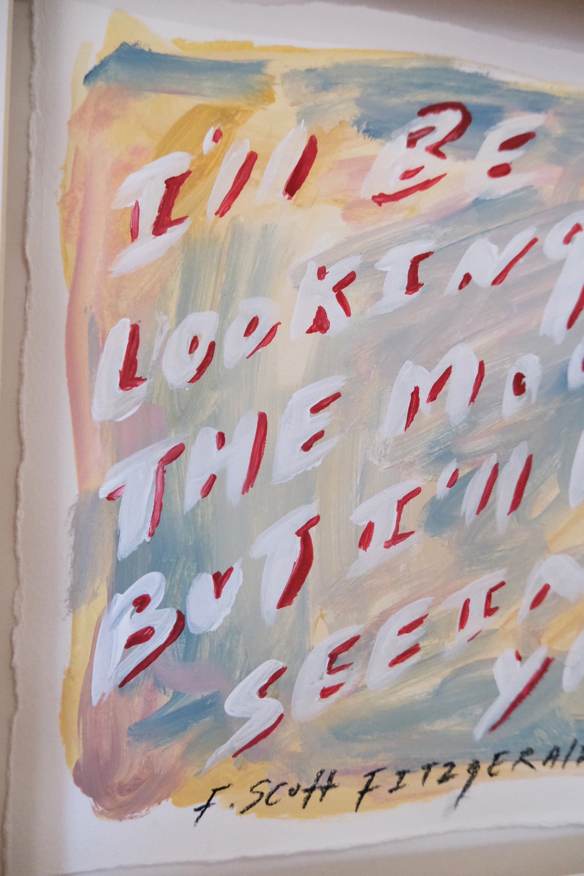 I’ll Be Looking at the Moon, But I’ll Be Seeing.