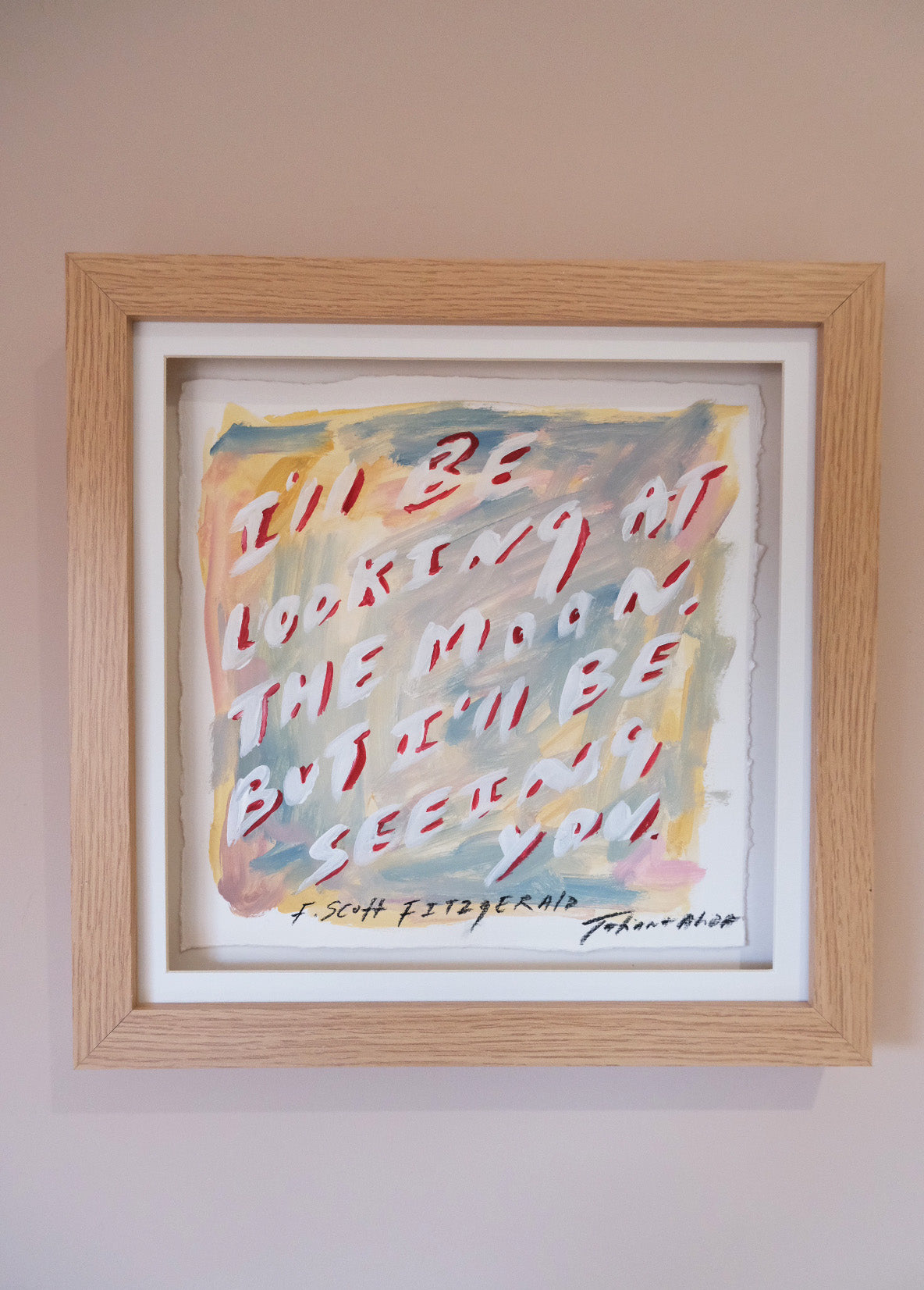 I’ll Be Looking at the Moon, But I’ll Be Seeing.