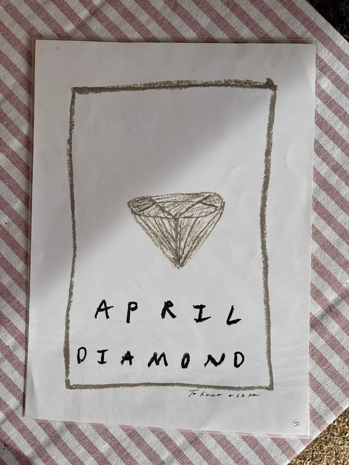 A3 print - April