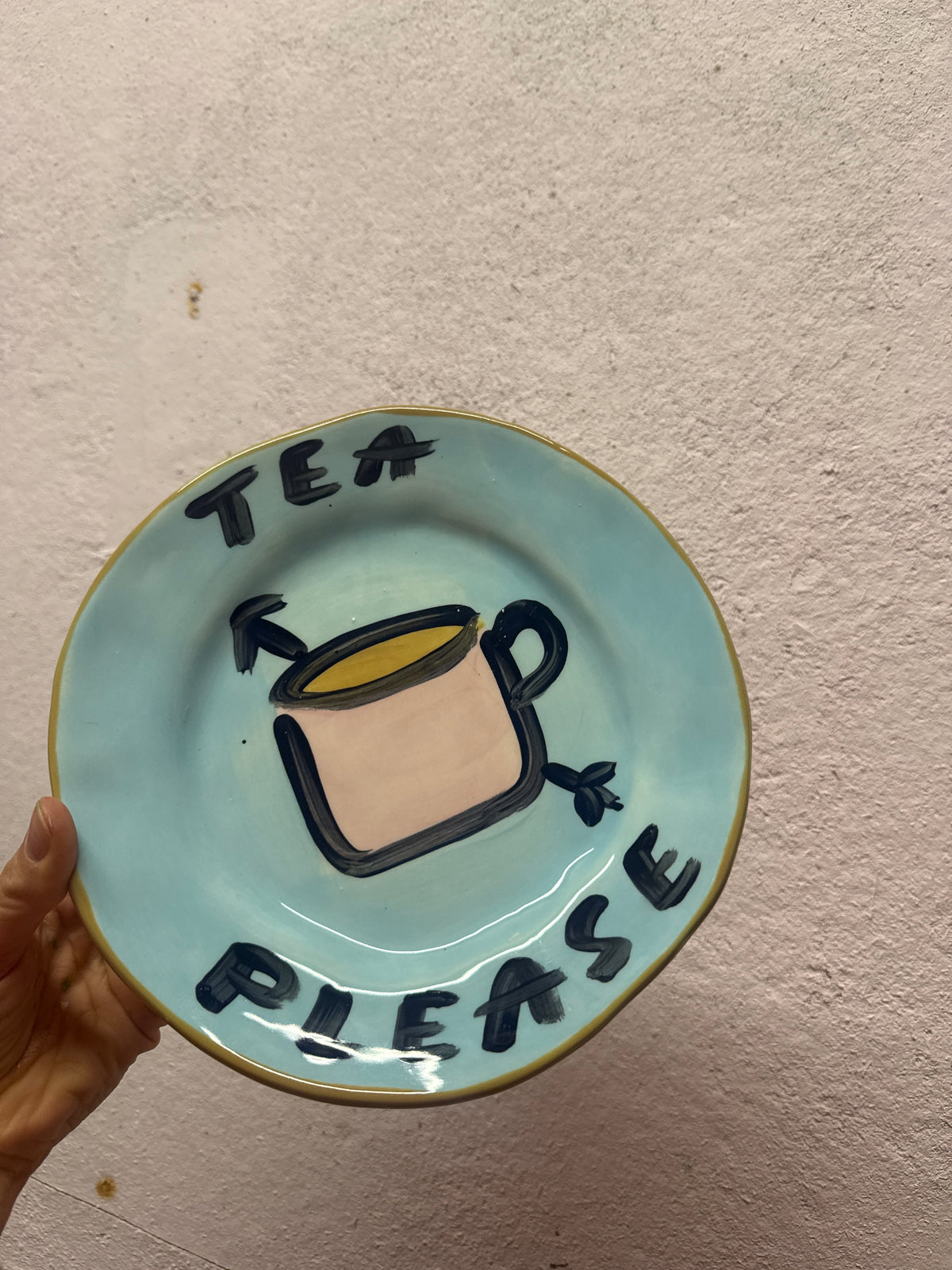Tea plate