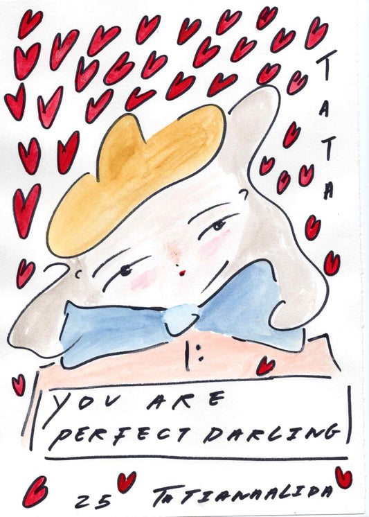 You are perfect darling  Original Art Work