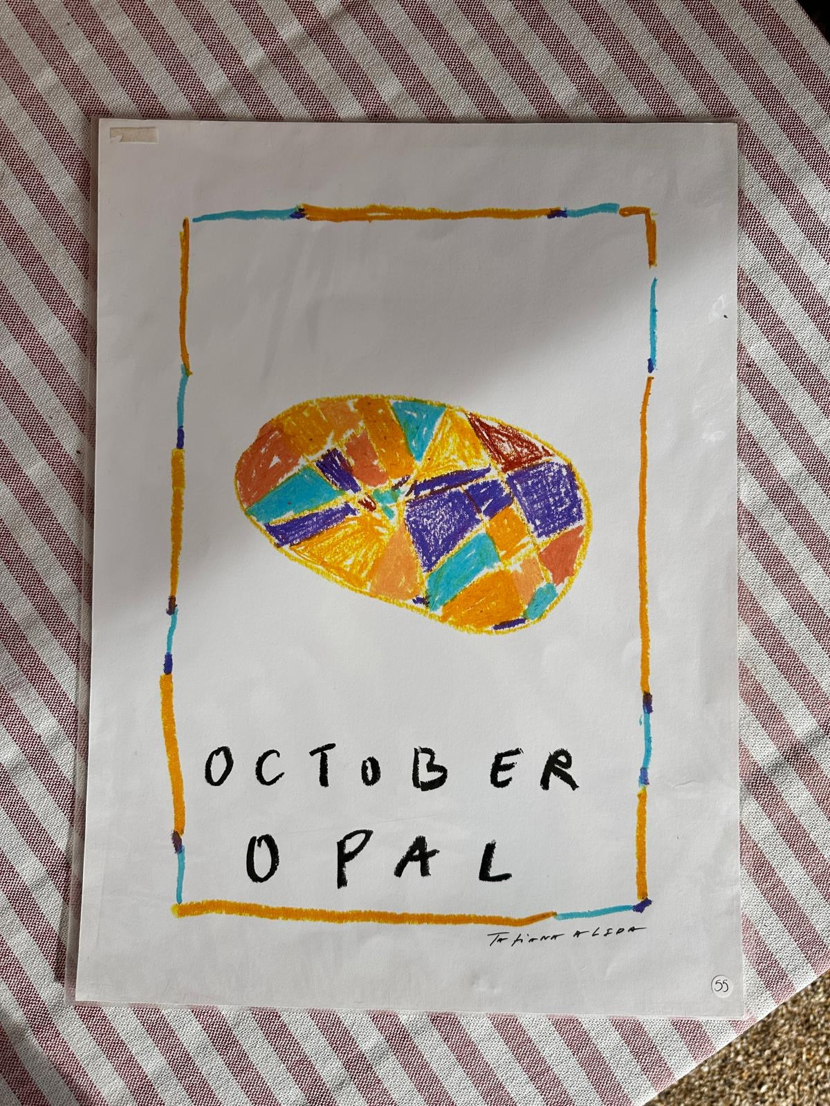 A3 print - October