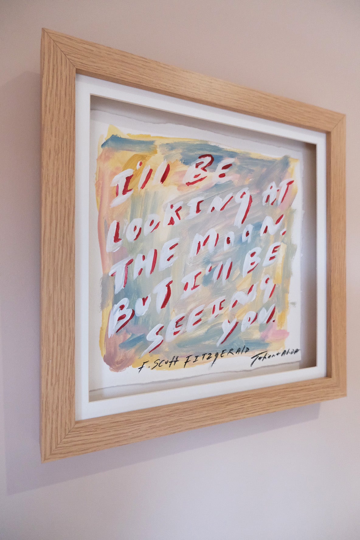 I’ll Be Looking at the Moon, But I’ll Be Seeing.