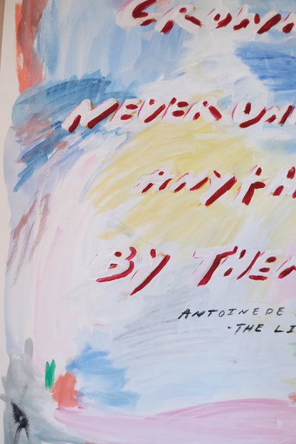 Grown Ups Never Understand Anything By Themselves A1 Original Artwork by Tatiana Alida