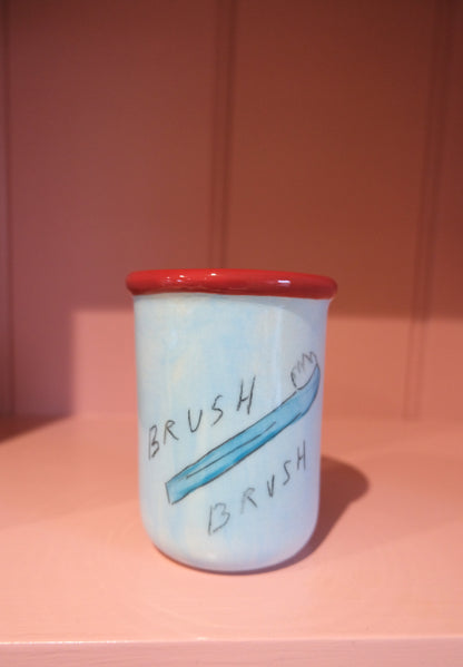 Brush Brush Tooth Brush Mug