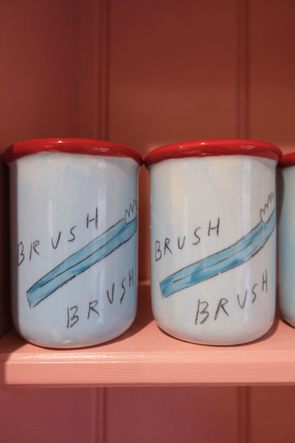 Brush Brush Tooth Brush Mug