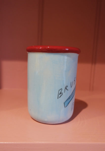 Brush Brush Tooth Brush Mug