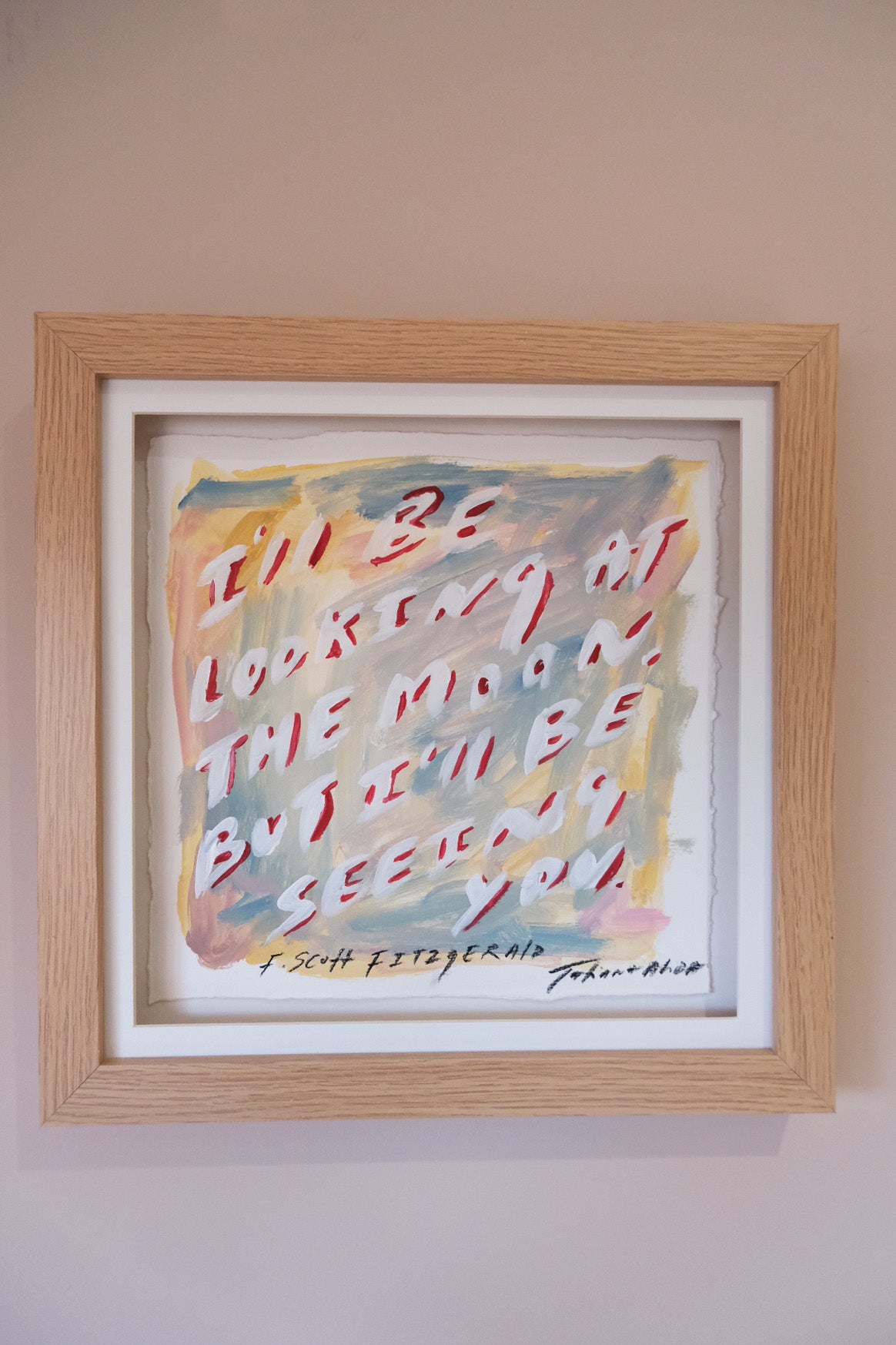 I’ll Be Looking at the Moon, But I’ll Be Seeing.