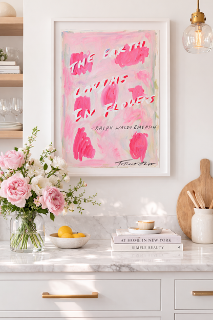 The World Laughs In Flowers – Original Painting & Limited Edition Prints