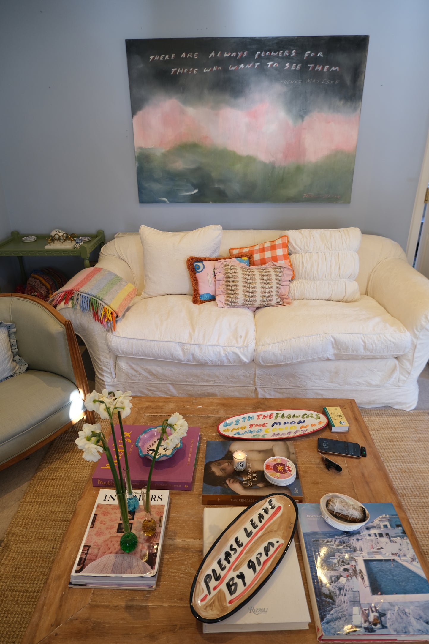 Please Leave by 9pm - Coffee Table Decorative Platter