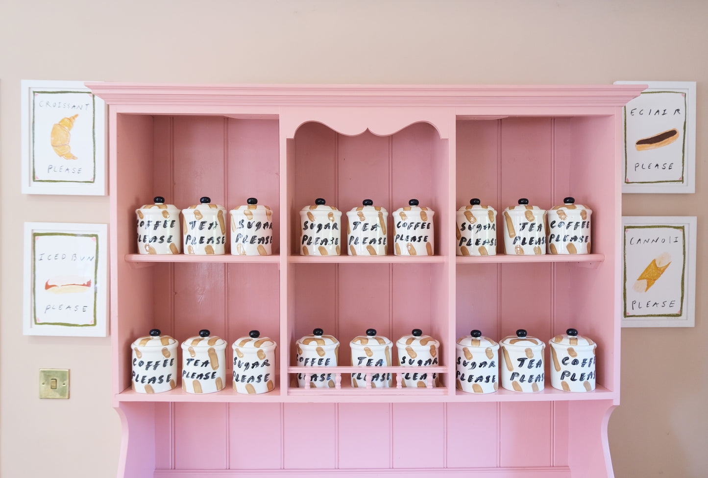 Canisters - Tea, Coffee & Sugar Please