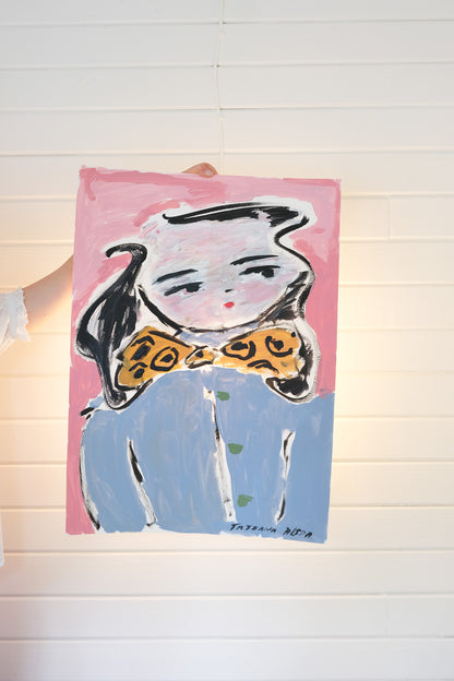 Tata with freckles  Original Art Work A2