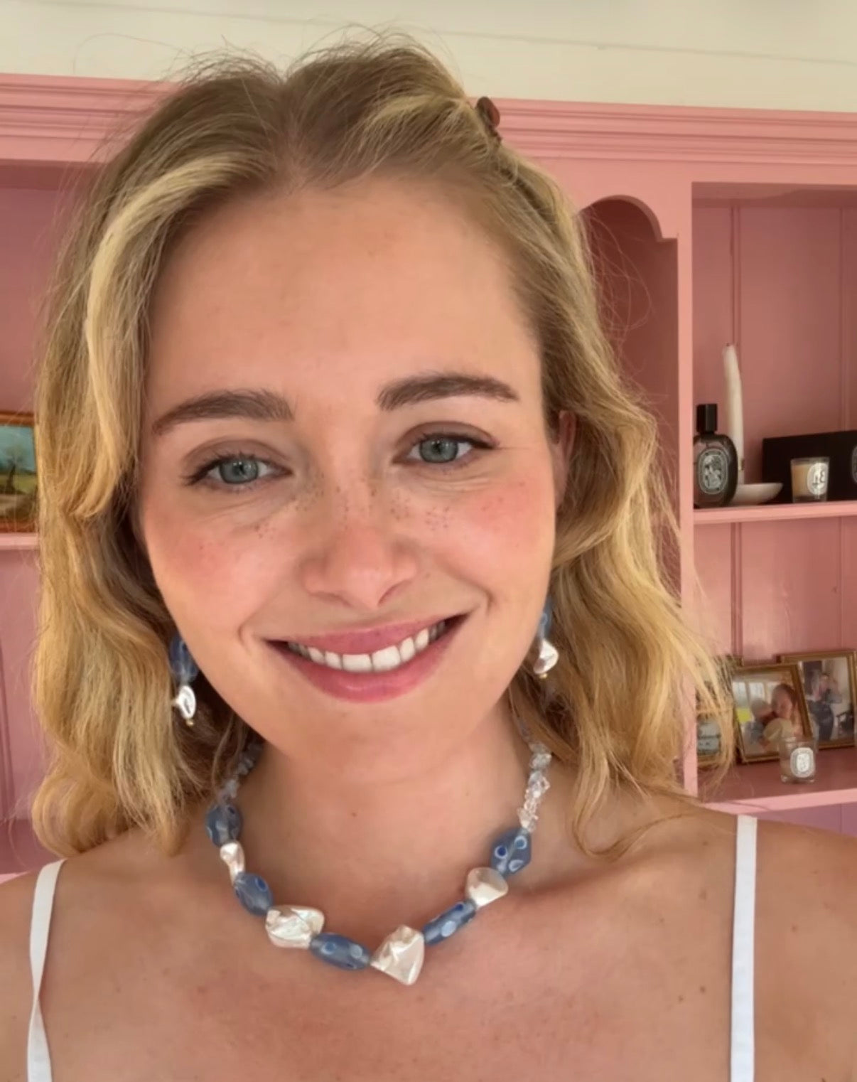 Necklaces & Earrings - The Blue Co-Ord