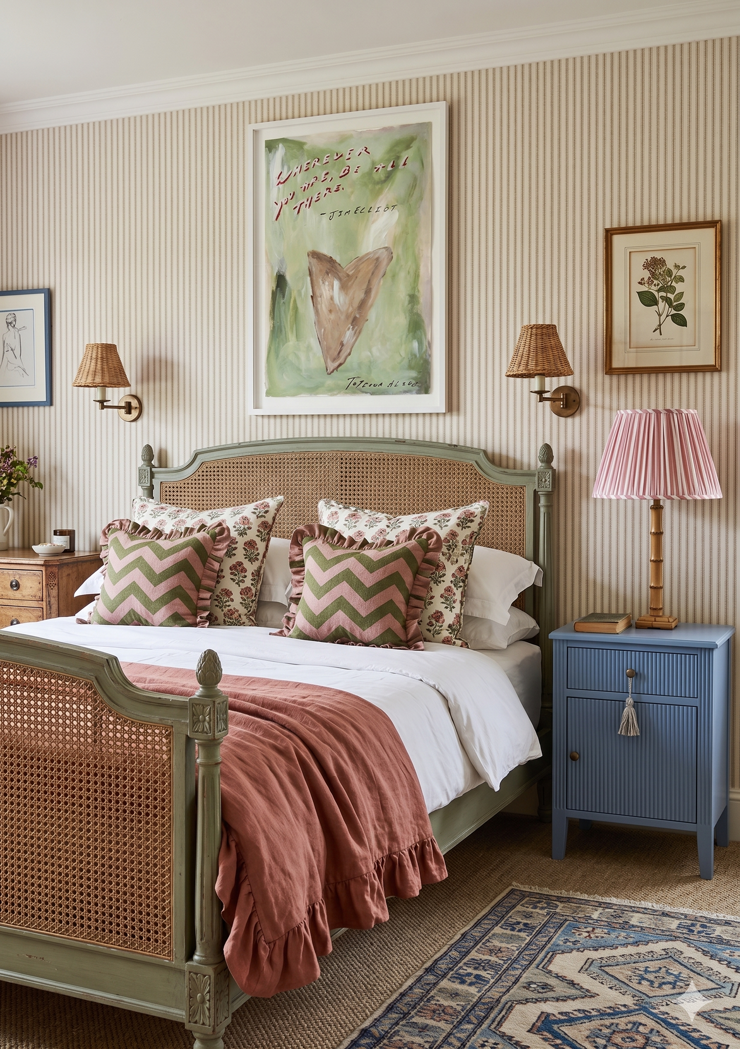 Where Ever You Are, Be All There.  Original Painting & Limited Edition Prints