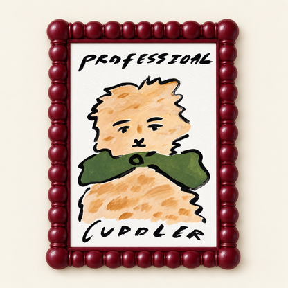 Professional Cuddler - Spelling mistakes print