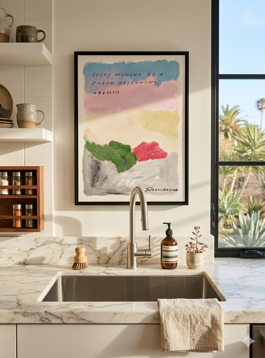 Every Moment Is A Fresh Beginning – Original Painting & Limited Edition Prints
