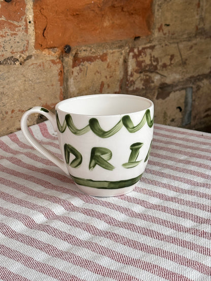 Drink Me mug - Green