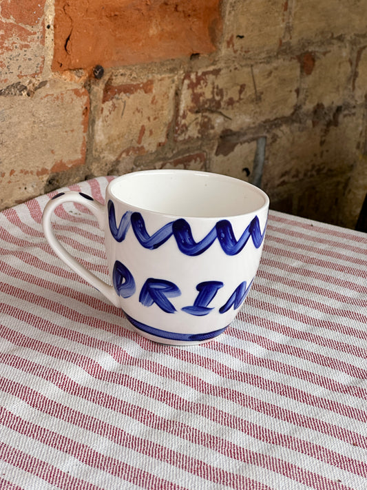 Drink Me mug - Blue