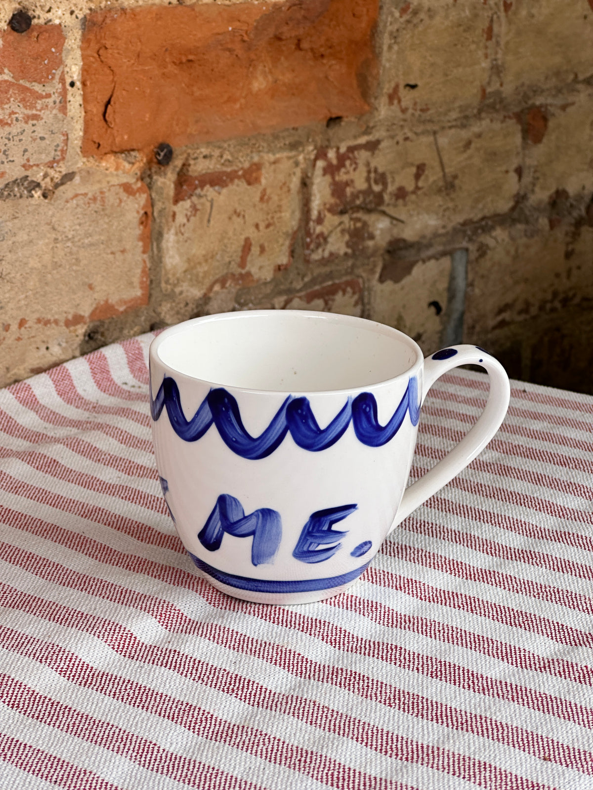 Drink Me mug - Blue