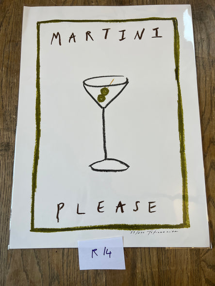 Martini Please A3 print R14