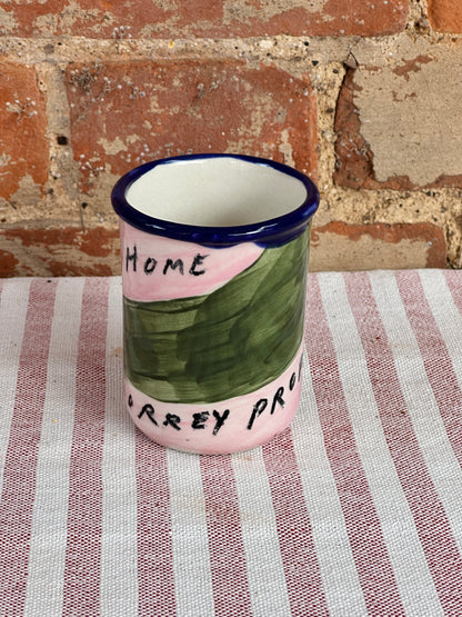 "It's good to be home" pot
