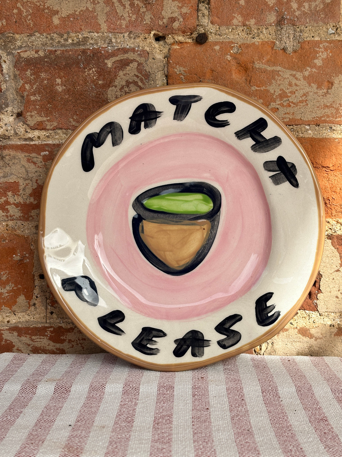 Matcha please Plate