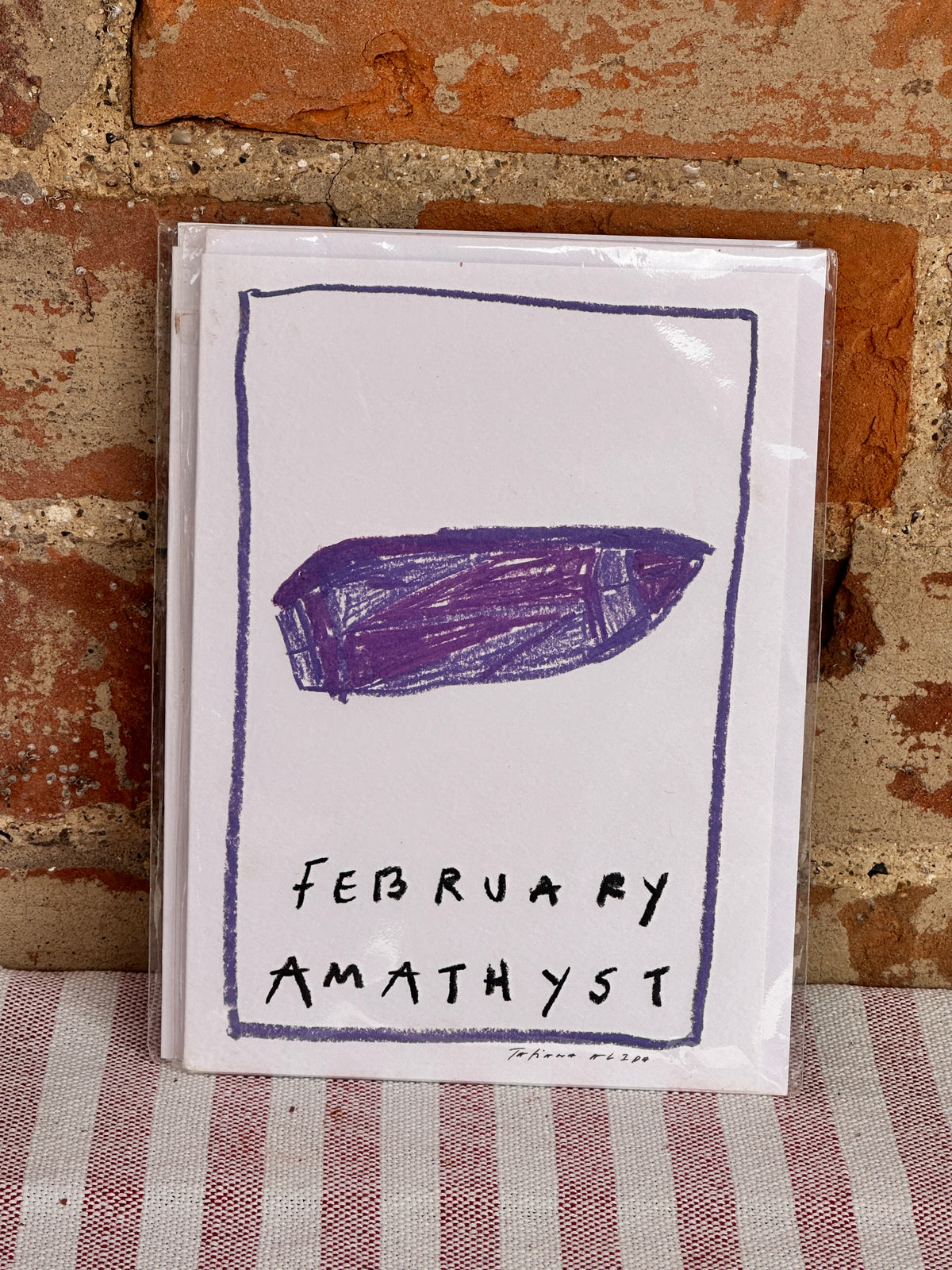 Birthstone Card