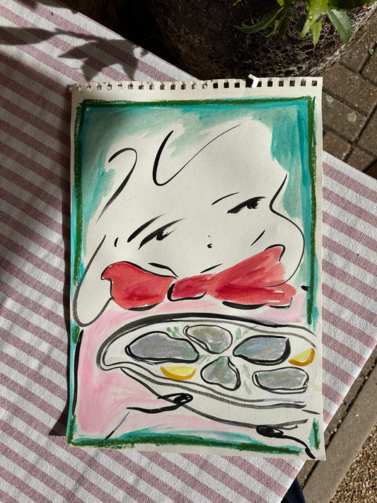 Tata & Oysters A3 Original