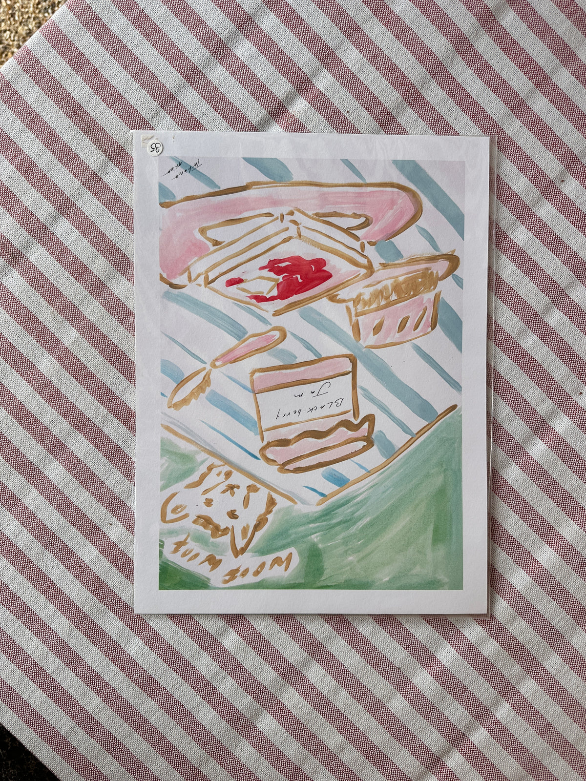 Picnic A4 Print
